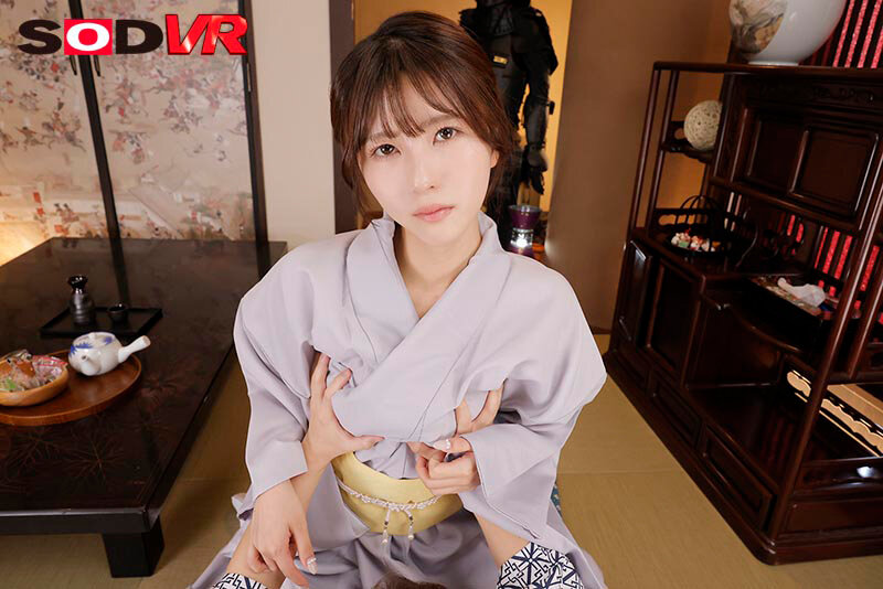 【VR】「いけずなお人やわぁ…。」京都の旅館で出会ったおっとりした性格で押しに弱い若女将が常連のVIP客だけに用意しているノーブラ浴衣のオメコ接客 武田もなみ